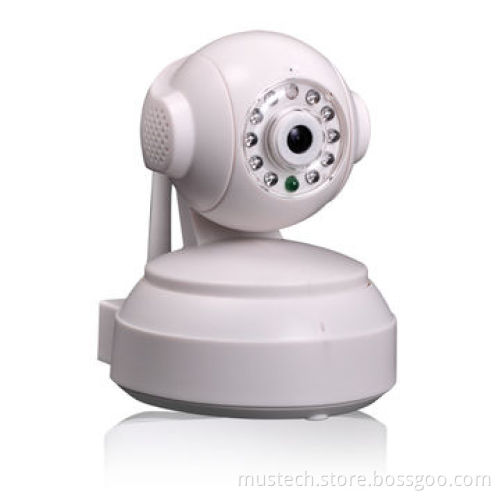 Easy to Install p2p WiFi 0.3-megapixel CMOS IP Network Camera